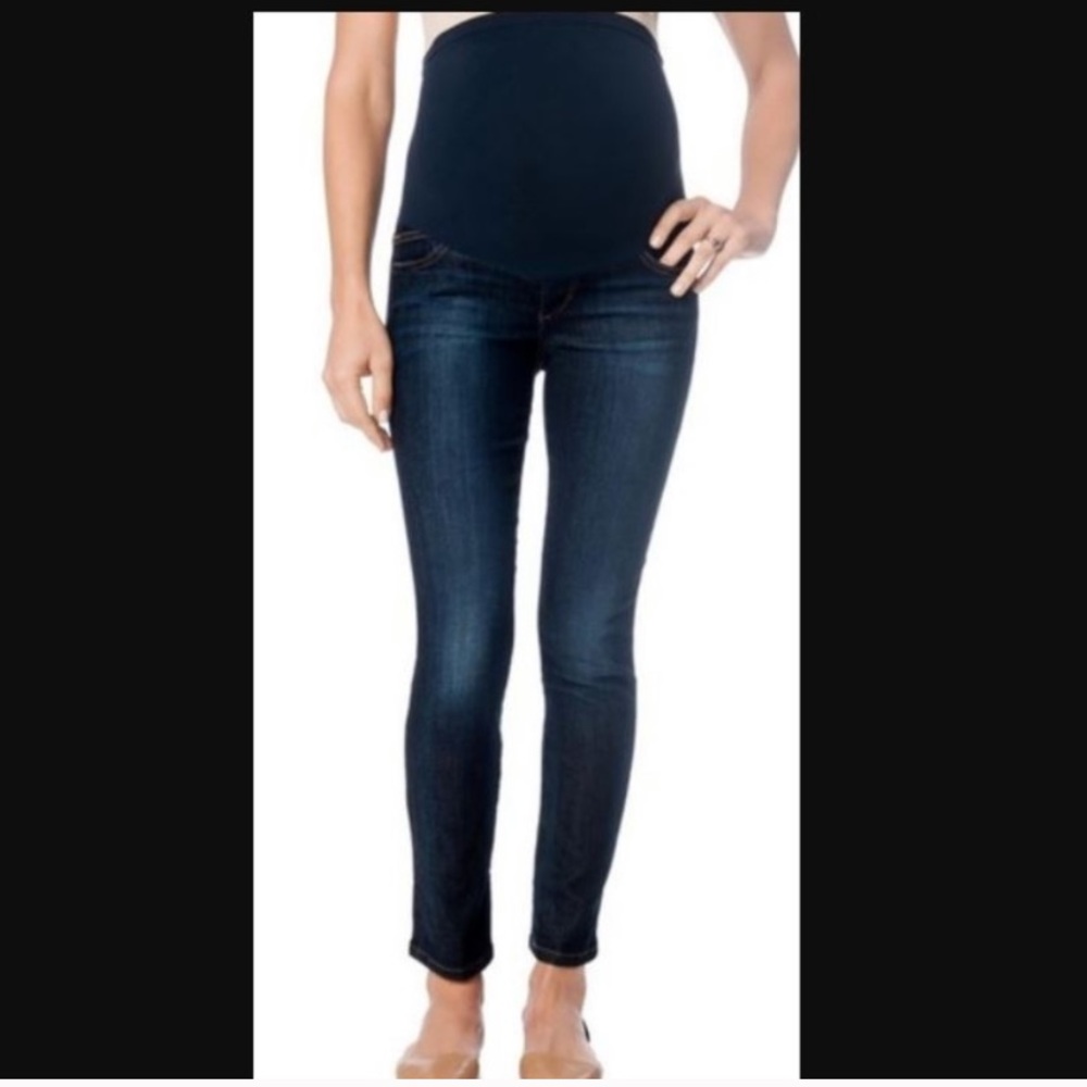 Maternity Joe’s Jeans Skinny Dark Wash Denim